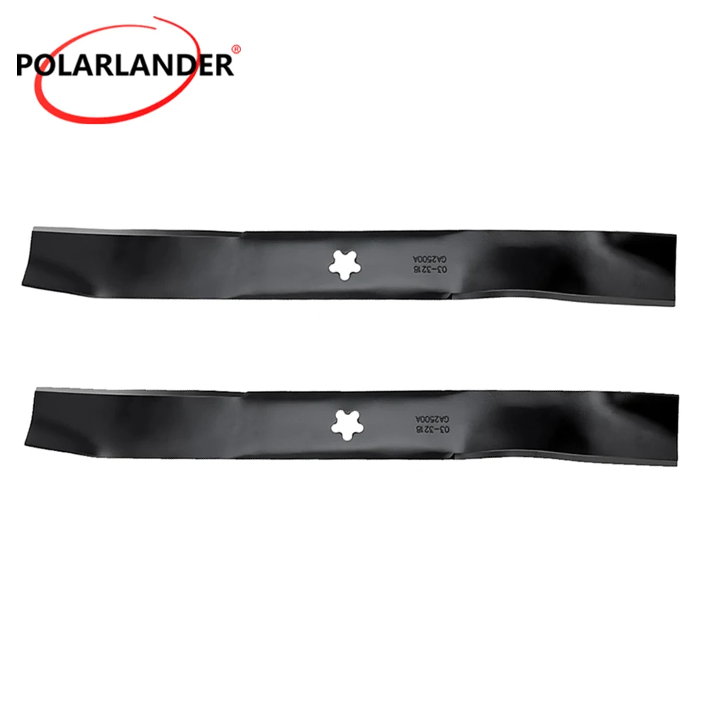 2 Pack 134149 Mulching Replacement Blades 42 Inch Deck Craftsman LT1000 LT2000 Husqvarna Lawn Mower Parts