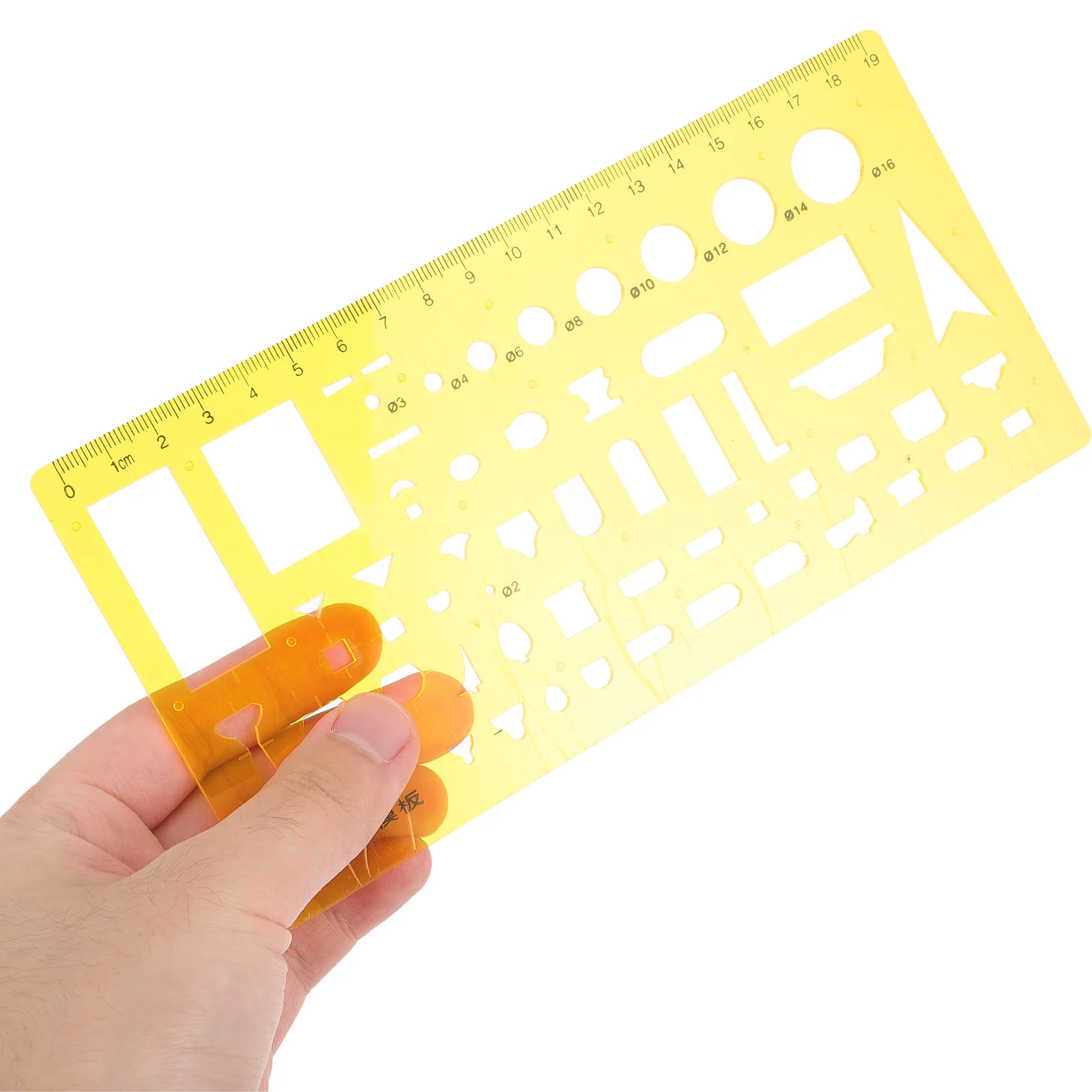 

1Set Geometric Stencil Set Transparent Circle Ruler Architect Supplies Drawing Stencils for Painting Geometric Stencils