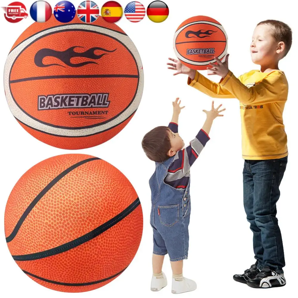 Бесшумный баскетбольный мяч 18/21/24 см, высокопрочный тихий баскетбольный мяч, размер 3/5/7, тренировочный пенопластовый мяч для различных занятий в помещении