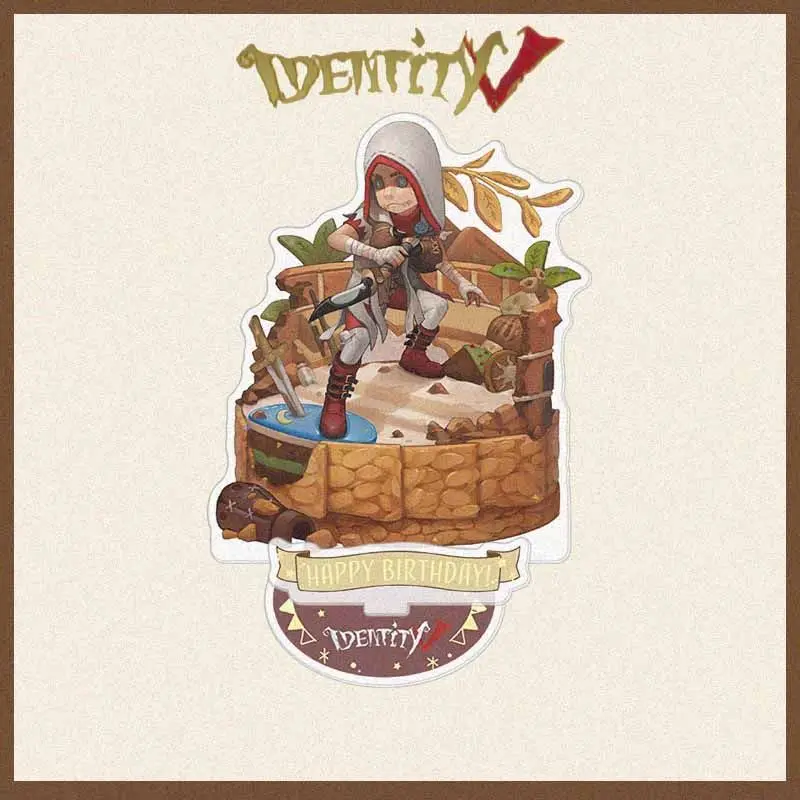 Game Identity V Anime Margaretha Eli Robbie Naib Acrylic Stand Doll Figure Model Plate Cosplay Toy for Gift