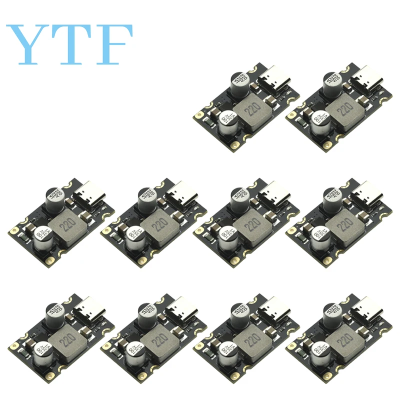 

Type-C PD3.1 Fast Charging Module – 65W PD/QC3.0/SCP/PPS Support, 5V/9V/12V/20V Output (1-10 pcs)