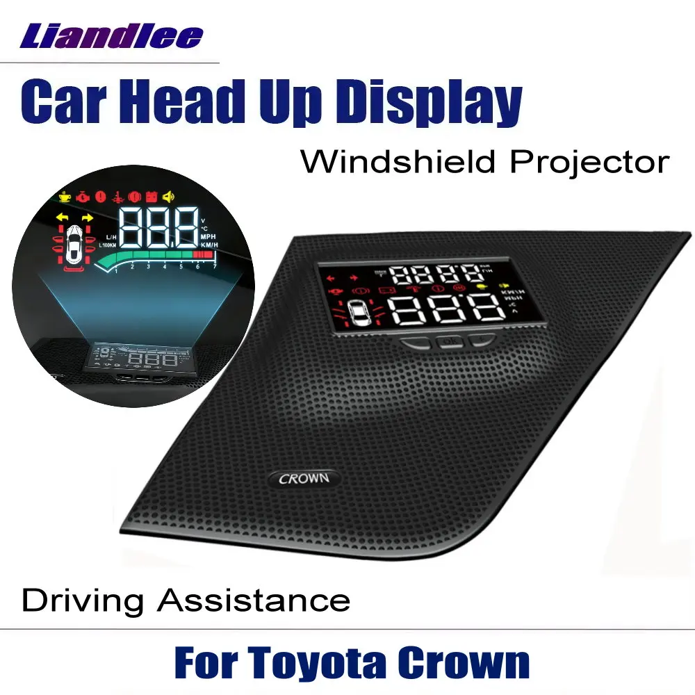 

Car HUD Head Up Display For Toyota Crown S210 S220 S235 2012-2025 AUTO LED Screen Windshield Projector Accessories