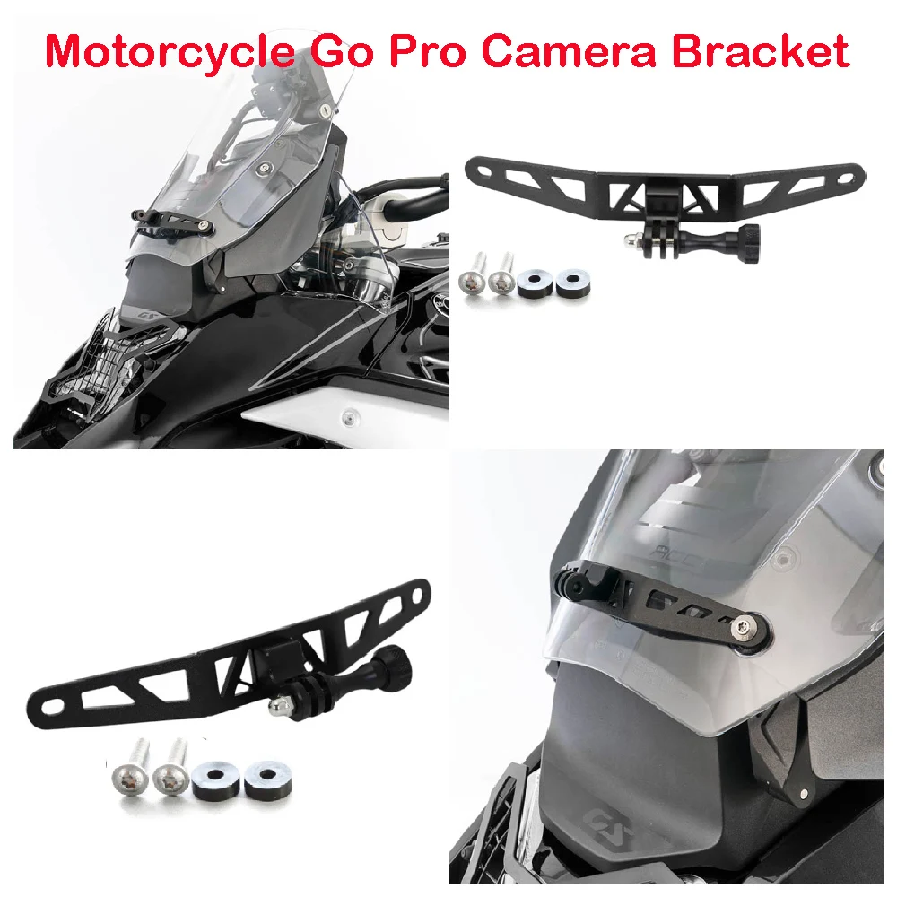 Fits for BMW R1300GS Adventure GS R1300 ADV 2023 2024 2025 2026 Motorcycle Go Pro Camera Bracket DashCam Cam Rack Mount Holder