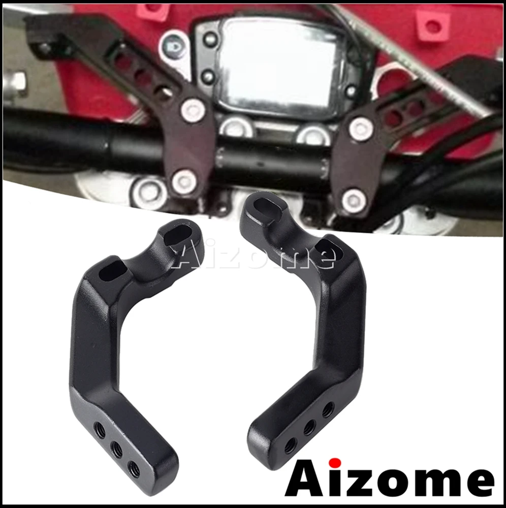 Unviersal Motorcycle 22mmm 28mm Handlebar Hand Guards Mount Bracket For Honda CRF 4500 230 250 150 125 Dirt Bike Handguard Clamp