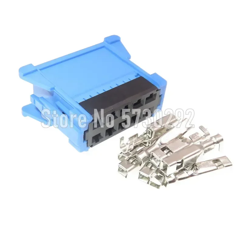 10P 98174-1004 Auto Blower Resistor Socket Automotive Air Conditioner Wiring Harness Plug For Peugeot