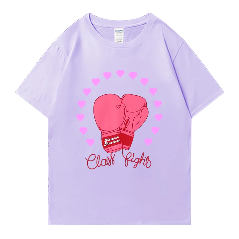 Cantante Melanie Martinez Classe Fight T-shirt Uomo Donna Y2k Divertente T-shirt oversize a maniche corte Unisex 100% cotone streetwear