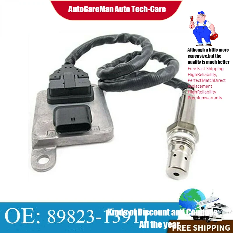 

Fit For Isuzu Npr Npr-hd Nqr Nrr 2010-2013 Nox Sensor Def Dcm Exh Nox 89823-13911