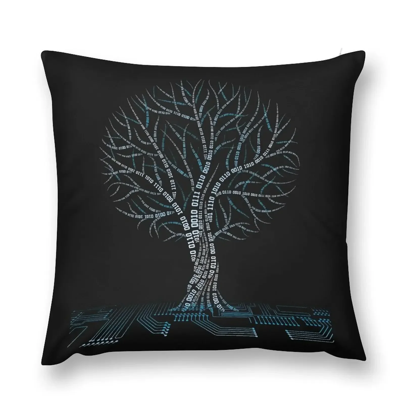 Cool Binary Tree Coding Computer Science T Shirts Gifts for Women Men Throw Pillow Ornamental Pillow Decorative Cushion pillow