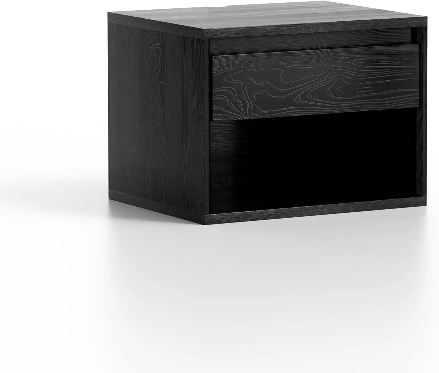 منضدة حديثة لمحطة شحن مع 3 أدراج، وطاولة بجانب السرير مع قاعدة تخزين، وطاولة نهاية أنيقة لغرفة النوم #4