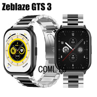 Metal Band For Zeblaze GTS 3 Smart Watch Strap Stainless Steel Bracelet Men Belt