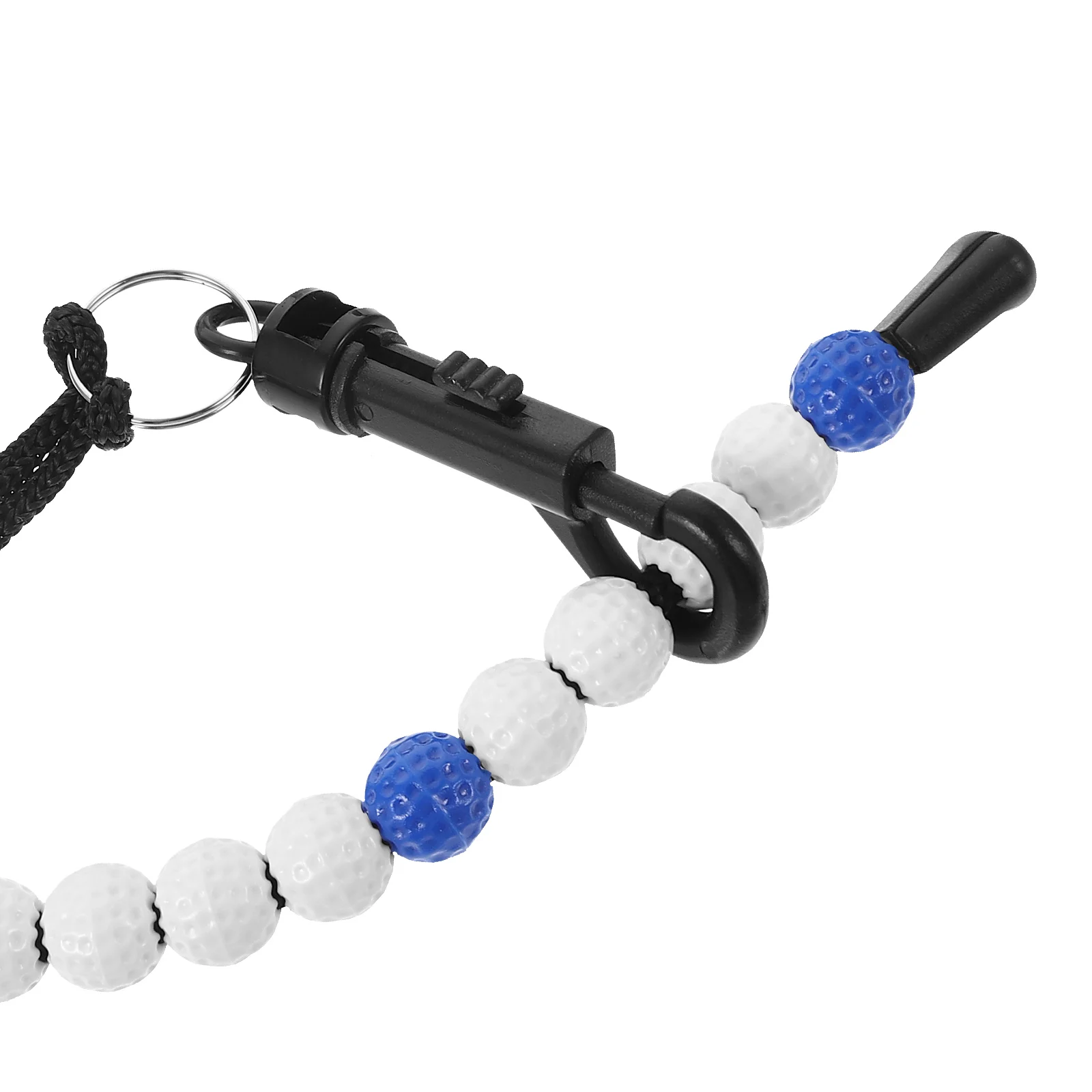 

Golf Scoring Chain Plastic Wrist Counter Portable Stroke Keeper Bead Clicker For Women Men Lightweight Durable Outdoor Training