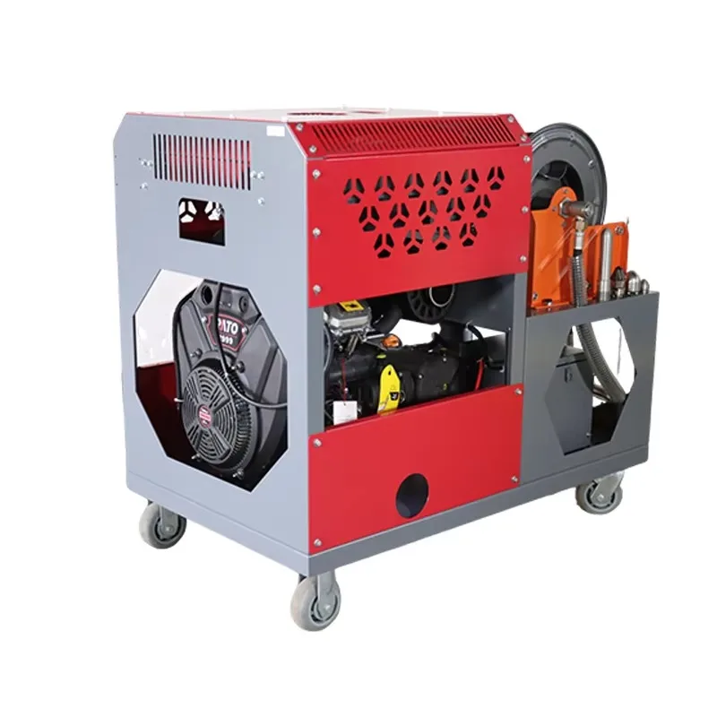 2Drain Cleaning Machine 200BAR 50-600mm Home Community Sewer Cleaning Cold Water Process New Condition Home Pipe FWX