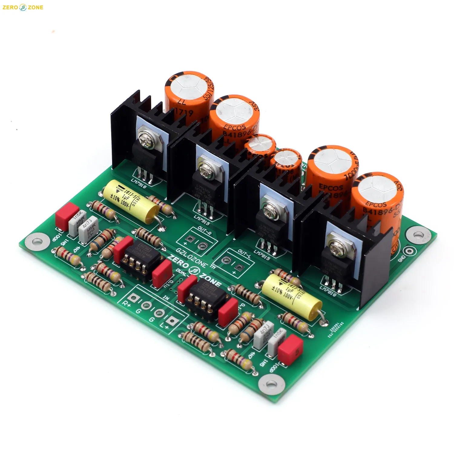 Hifi FAI DA TE DUAL-RIAA MM Phono Giradischi Preamplificatore kit MM LP amp kit