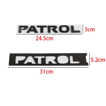 適用於日產途樂 Y60 Y61 Y62 Y63 Y64 的 3D ABS 後備箱字母文字標誌徽章貼紙 10 最佳銷售 日產軒逸標誌 - №7