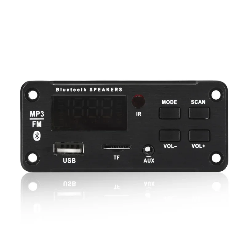 2*25W 50W Versterker Mp3 Speler Decoder Board 5V-18V Bluetooth 5.0 Auto Fm Radio Module Ondersteuning Tf Usb Aux 3.5 Wma Speler Decoder