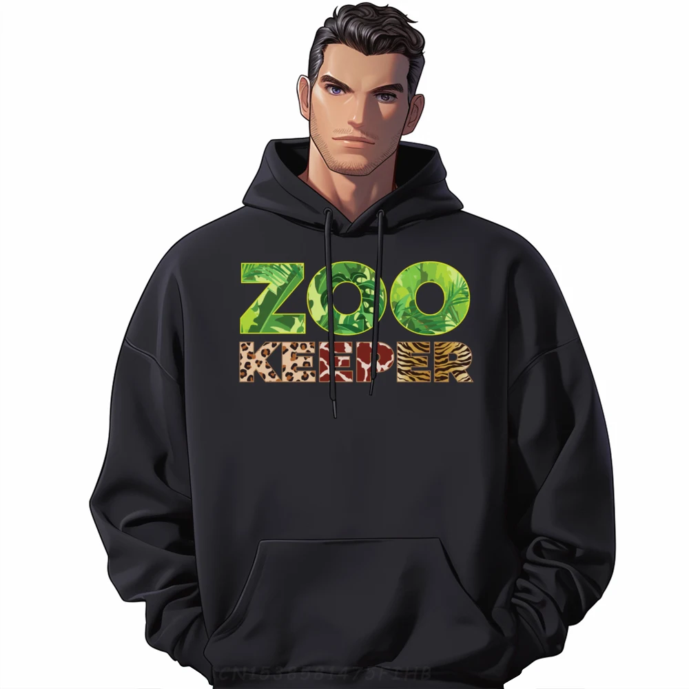 Zookeeper Costume African Savanna Zoo Keeper Animals Lover Funny Hoodie Halloween Chinese Style