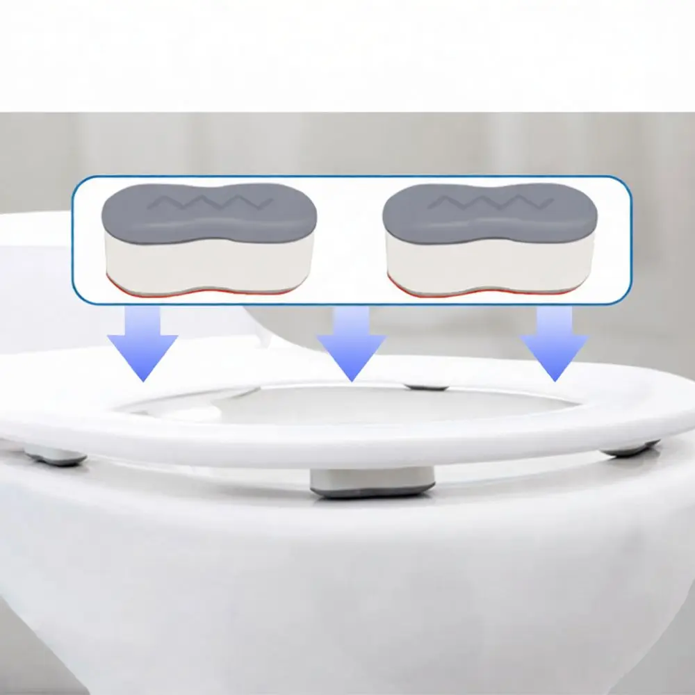 Toilet Lid Shock Absorption Pad Heightening Accessory For LSCOLO Bathroom Hardware Durable ABS Seat Damper Spare