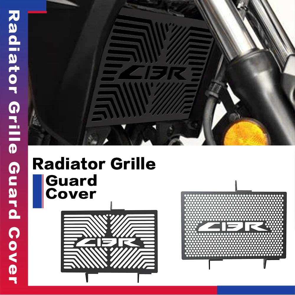 For Honda CBR250R CB300F CBR300R CBR250R/ ABS 2011-2023 2022 Motorcycle Radiator Guard Engine Cooler Grille Cover Protection