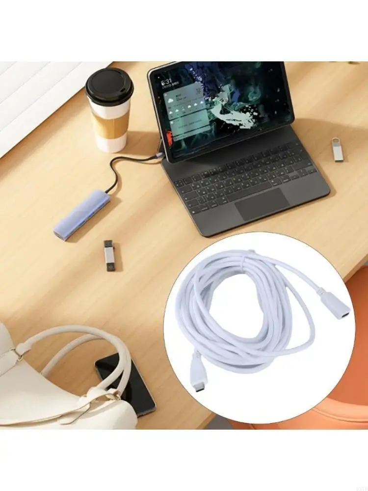 extensao-usb-c-usb-tipo-c-macho-para-femea-transferencia-sincronizacao-480mbps-carregamento-usb-c