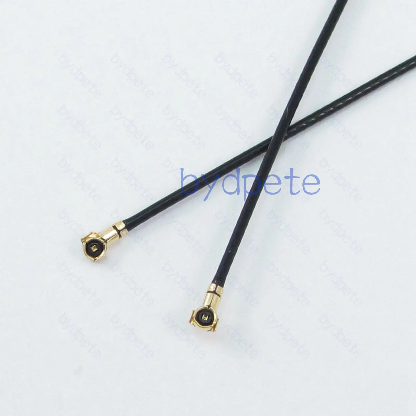 MHF4 to MHF 4 VI IPX 0.81mm black Cable RF Pigtail Coax Jumper  Antenna for PCB Mount Socket Jack Female connector