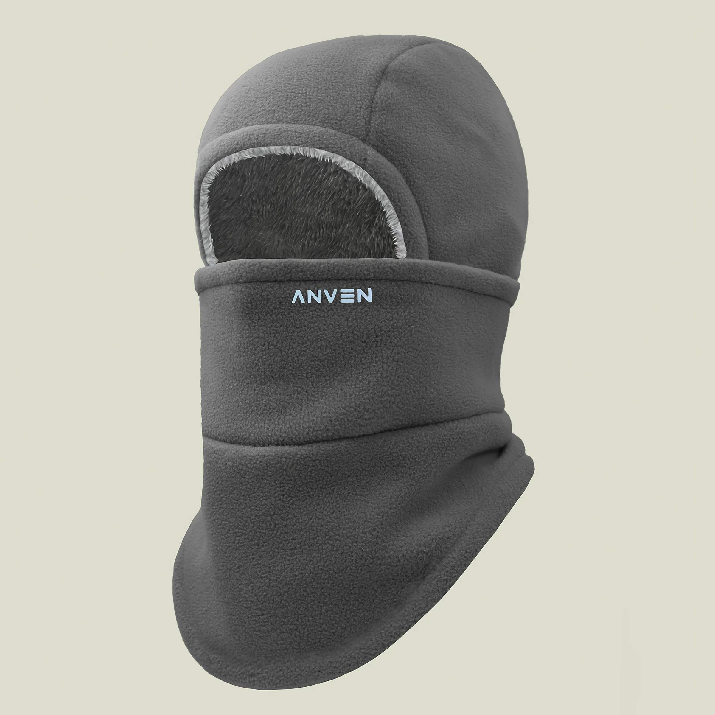 AliExpress NONE One-piece autumn and winter cold-proof warm hat, cold-resistant face and neck protection bib one-piece hat,cycling and outdoor.