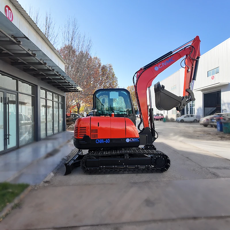 CNM-60 6 Ton Backhoe Excavator Tracked YANMAR Engine Excavator Digger Hydraulic System CE EPA Certified Construction Farm Use