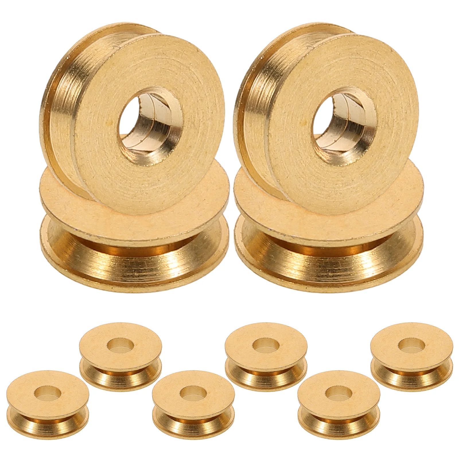 

10Pcs Replacement Drive Pulley Wheel for Recording Machine Audio Player Belt Transmission System V-Groove Motor Pulley Mechanism