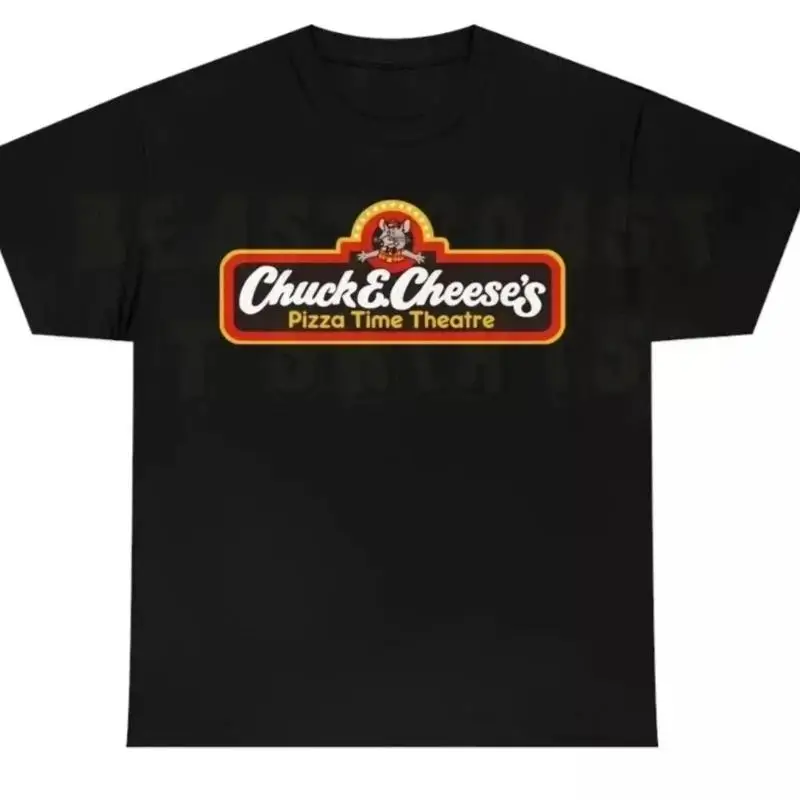 

Retro Style Chuck E Cheese 80s 70s Gaming Pizza Nostalgia T Shirt Size S 4XL