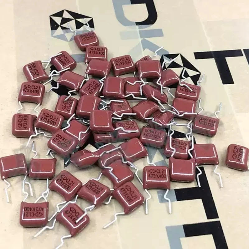 47NF 400V Xiamen Farah 400V473 0.047UF CL21 CBB film capacitor brand new original