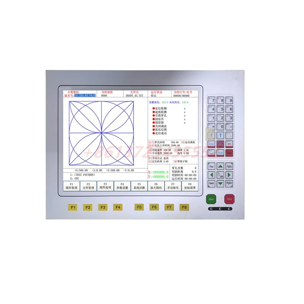 

Newly Fangling Flmc F2500a Plasma Cutting Control System For Cnc Flame Plasma Gantry Cutting Machine