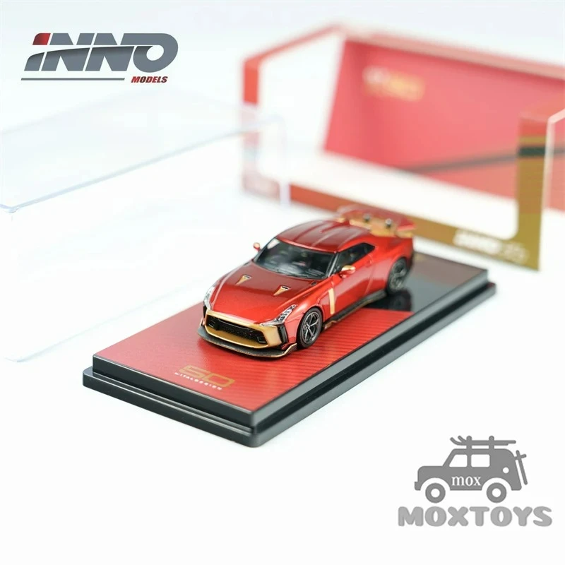 

Литая под давлением модель автомобиля INNO 1:64 R50 By Italsedign IN64-R50-RED