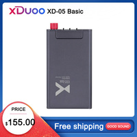 Xduoo XD-05 Basic Terminal Decoding Headphone Amplifier with ESS9018K2M DAC 384KHz DSD256 XD05 Basic