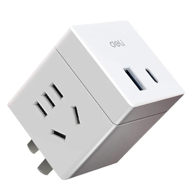 Wireless Cube Socket Usb Socket Multifunctional Household Power Strip Usb Type-C Portable Multiple Safe Protection Outlet