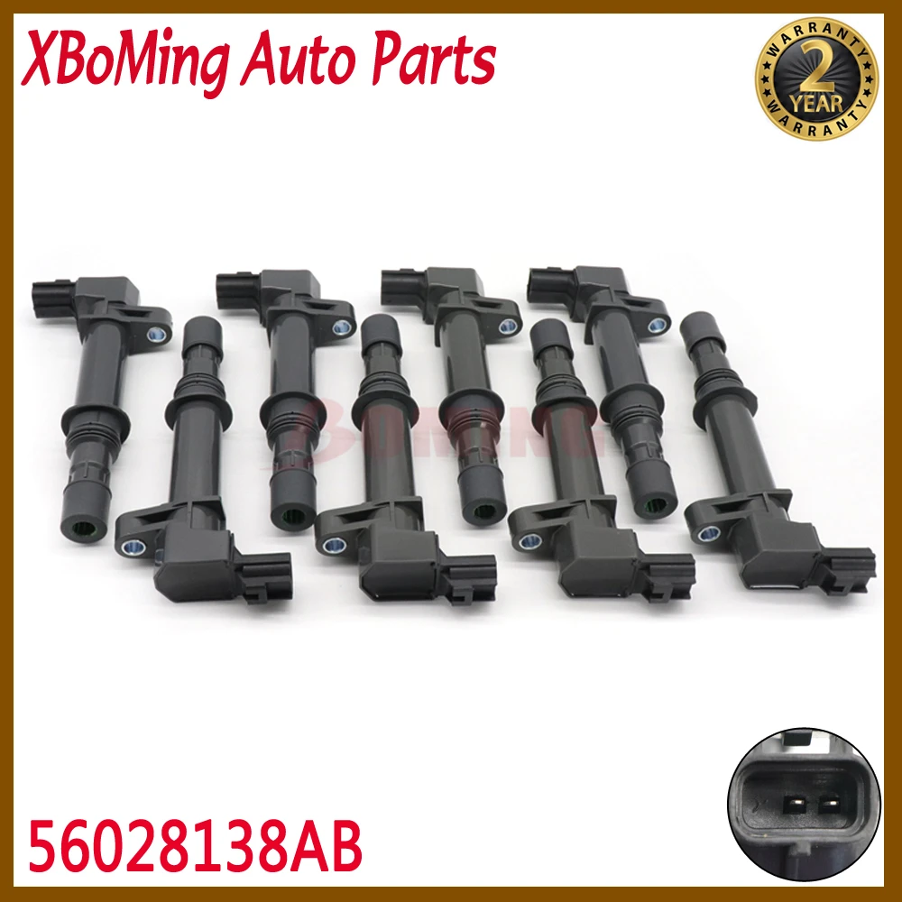 56028138AB Car Ignition Coil For Chrysler Aspen Dodge Dakota Durango Nitro Ram eep Commander Mitsubishi Raider