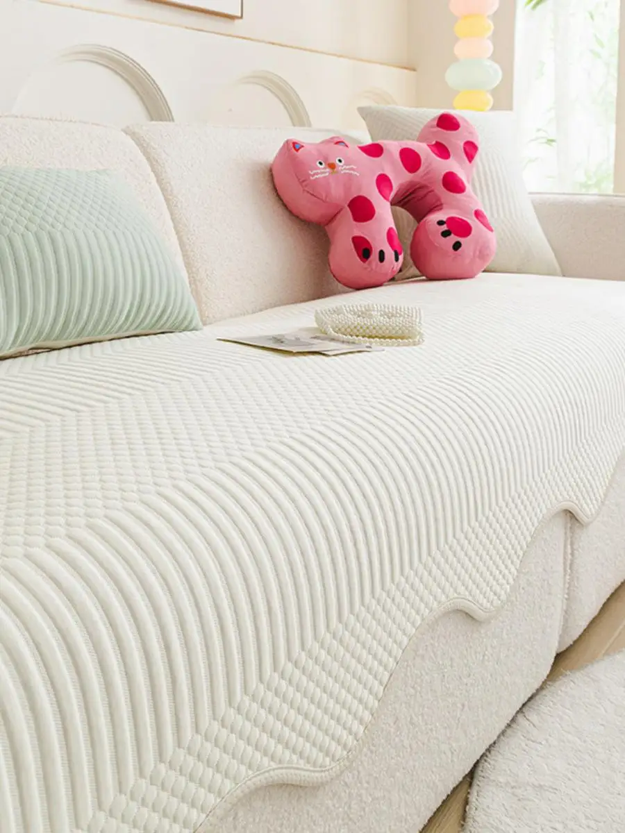 

New Summer Ice Silk Sofa Cushion Cool Mat Pad High-End Leather Sofa Cover 2025 Summer Cool Sensation Anti-Slip