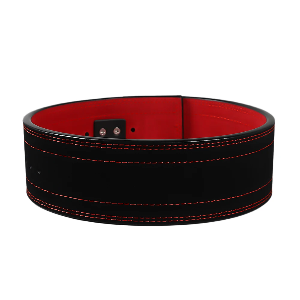 Weight Lifting Lever Belt New Button-Down Design Squat Hard Pull Training Belt New 10CM Wide 13MM Sports Fitness Accessories