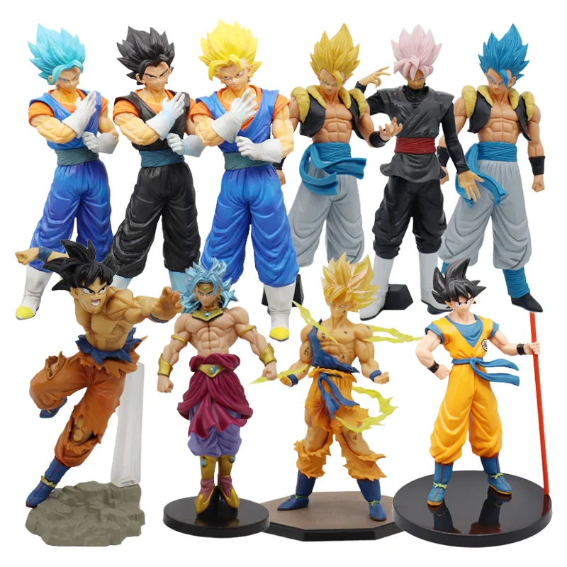 Dragon Ball Super Saiyan Handmade Anime Model Accessories Sun Wukong Beijita Classic Super Series Toy Gifts Wholesale.