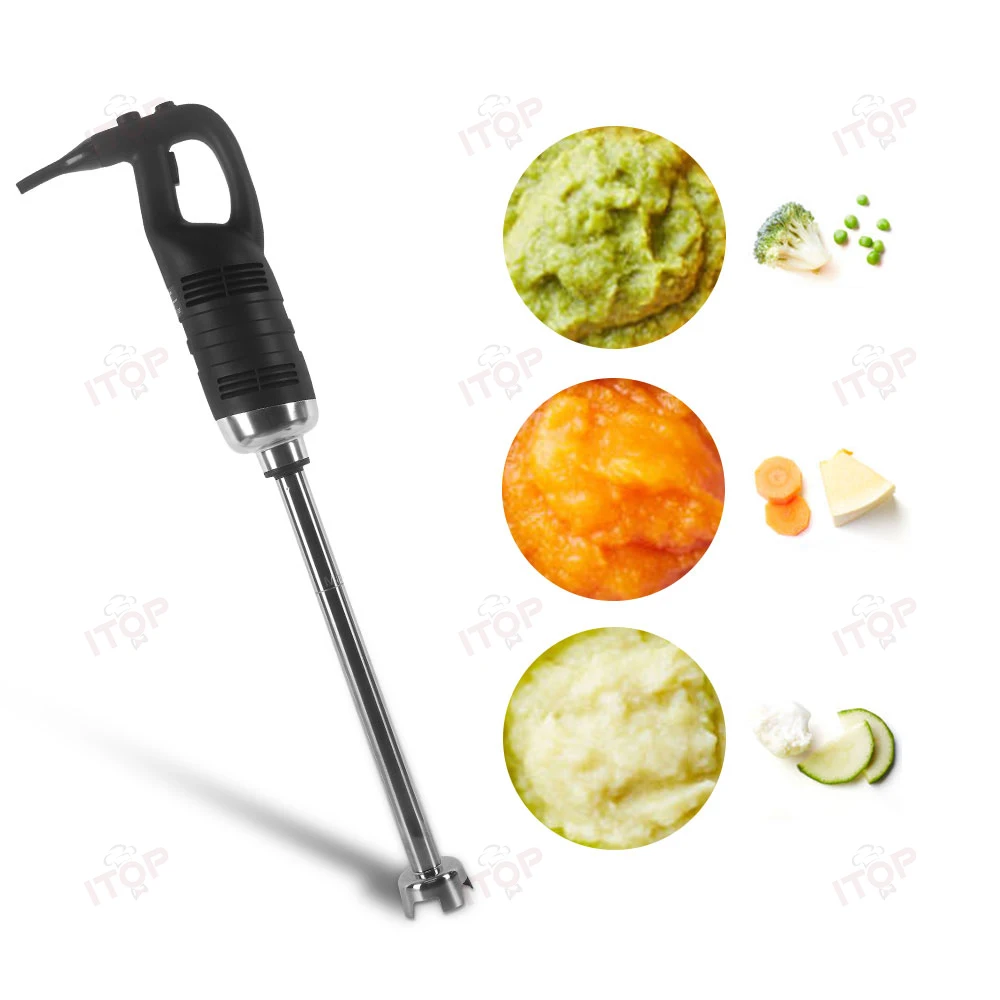 ITOP 850W Blender 550mm Stick Mixer per alimenti ad immersione portatile frullatore commerciale durevole di grande capacità Mixer per Gelato