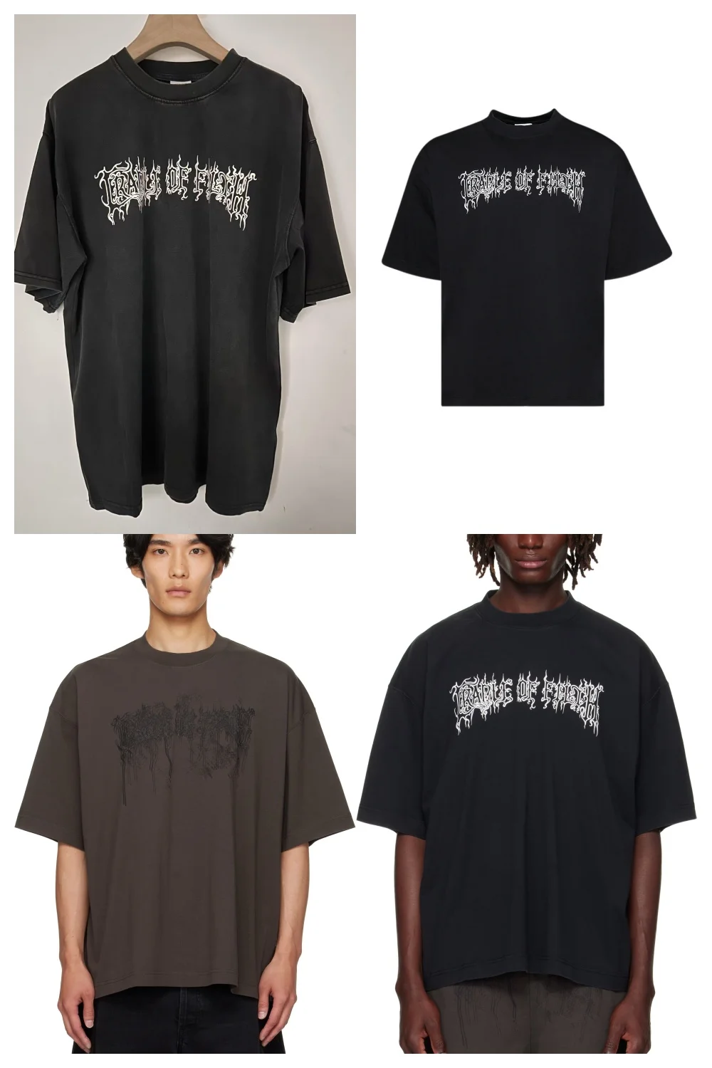 

2025 Summer Collection VT x Band Logo Printed Women Men T shirts tees Hiphop Oversized Men Casual Thick Cotton T shirt