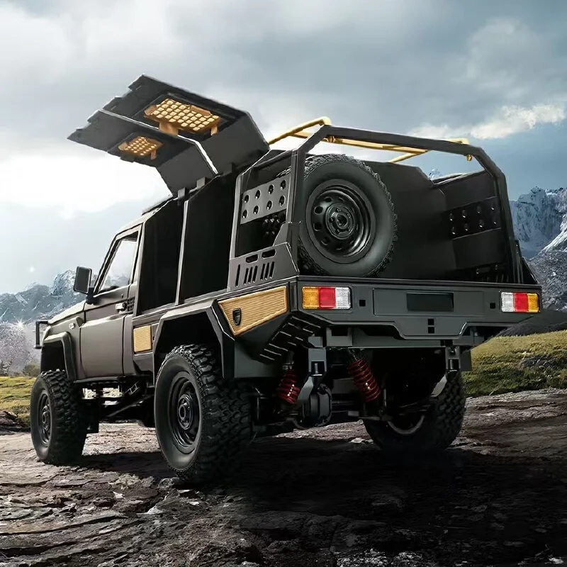 2025 Pickup Mang Niu Lintas Batas Mn82s 4wd Mobil Mendaki Lintas Negara 1:12 Skala Penuh Rc Mainan Model Mobil Remote Control