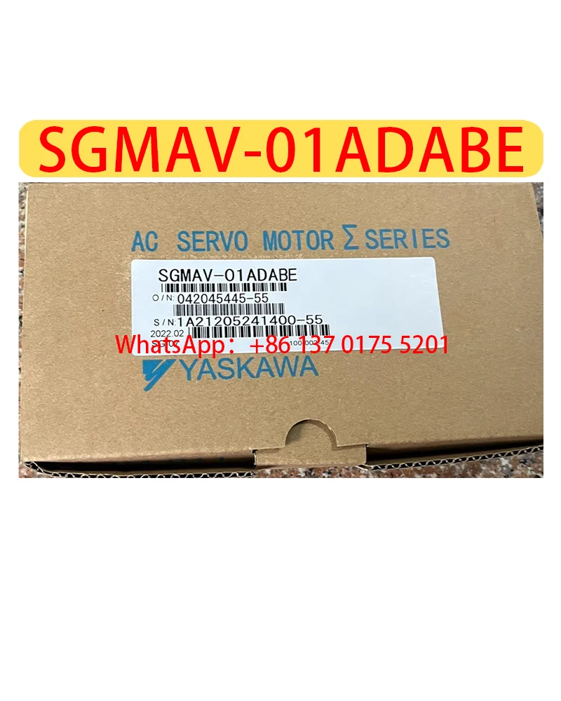 

SGMAV-01ADABE Совершенно новый серводвигатель, оригинальный, быстрая доставка