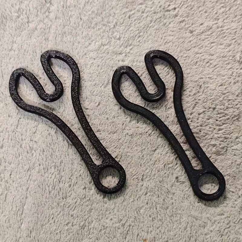 2 Stück Einkaufswagen-Schlüsselanhänger – Werkzeug zum Öffnen von Supermarkt-Einkaufswagen, 3D-Kunststoff, tragbar und wiederverwendbar, kompaktes, robustes Design. – Detail 2