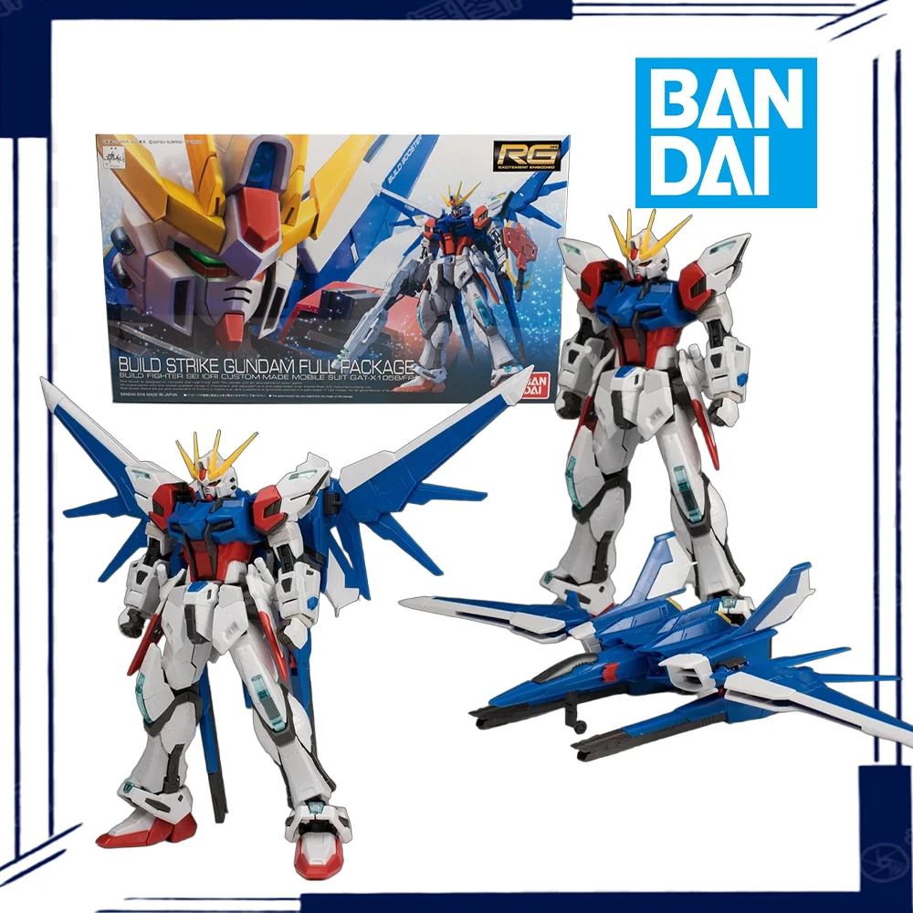 Bandai Model Gundam Rg - RG1/144 Build Strike Gundam Full Package