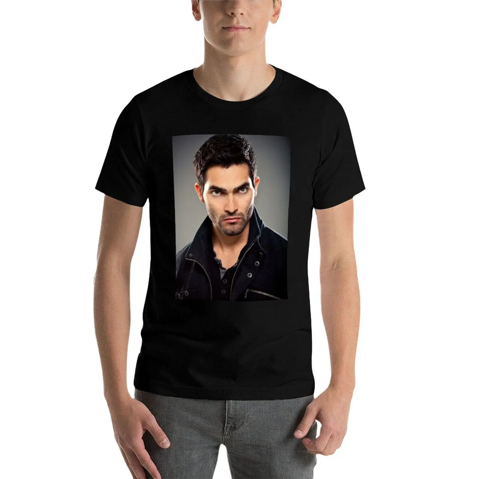 

Tayler Hoechlin Teen Wolf T-Shirt t shirt for man 100 percent cotton t shirts for man graphic funny funny t shirts man T-Shirt