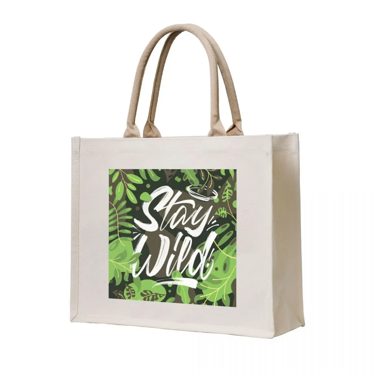 

Stay Wild Tote Bag Women's handbag bags luxury women shopping cart bags