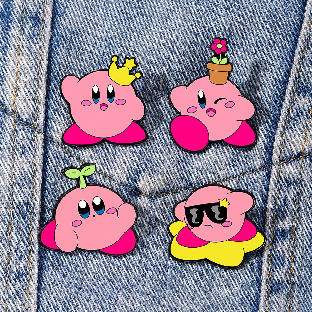 Zestaw emaliowanych przypinek – Model Kit Kirby recenzja i cena