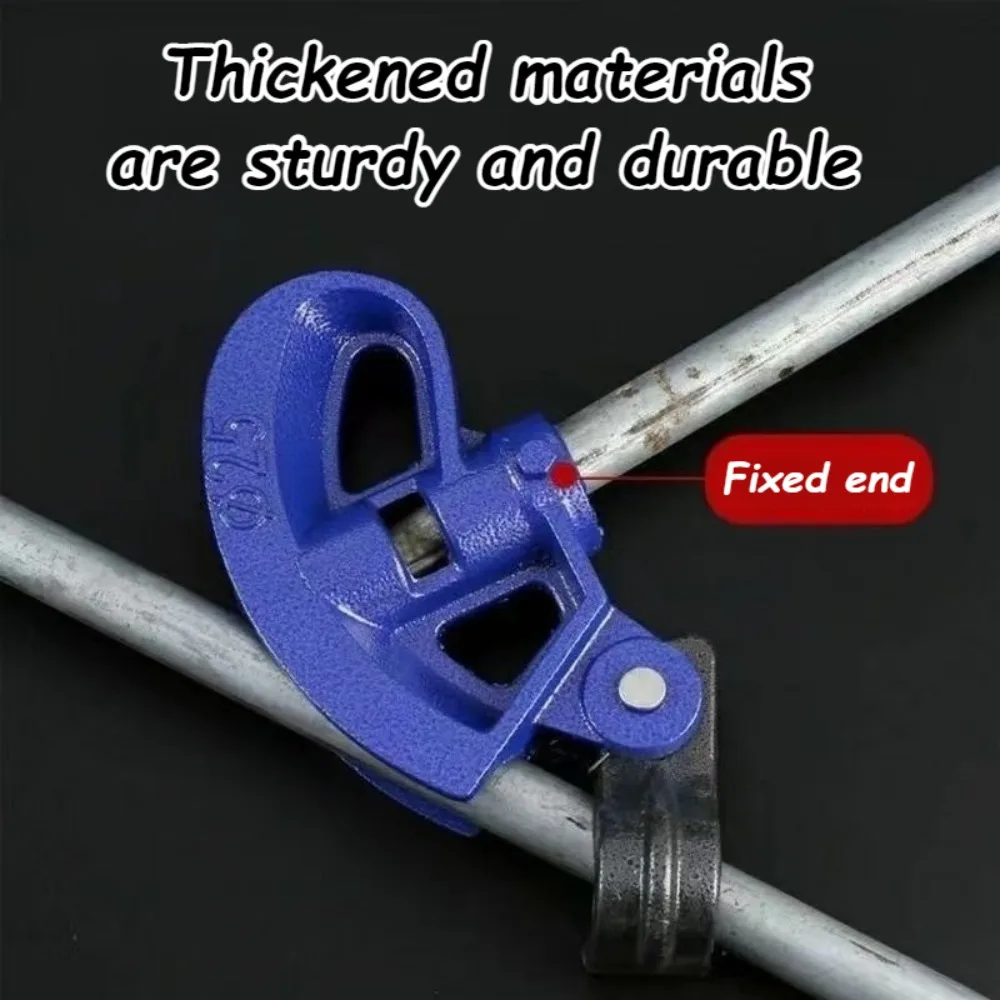 Thickened Manual Pipe Bender Sturdy and Durable Adjustable Tube Bending Machine Rust Resistant Industrial Spare Parts