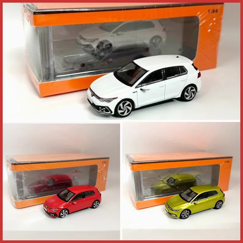 

Paint Flaws GCD 1:64 Scale VW Golf R MK8 Classic Alloy Car Model Static Collection Decorated Holiday Gifts Toys