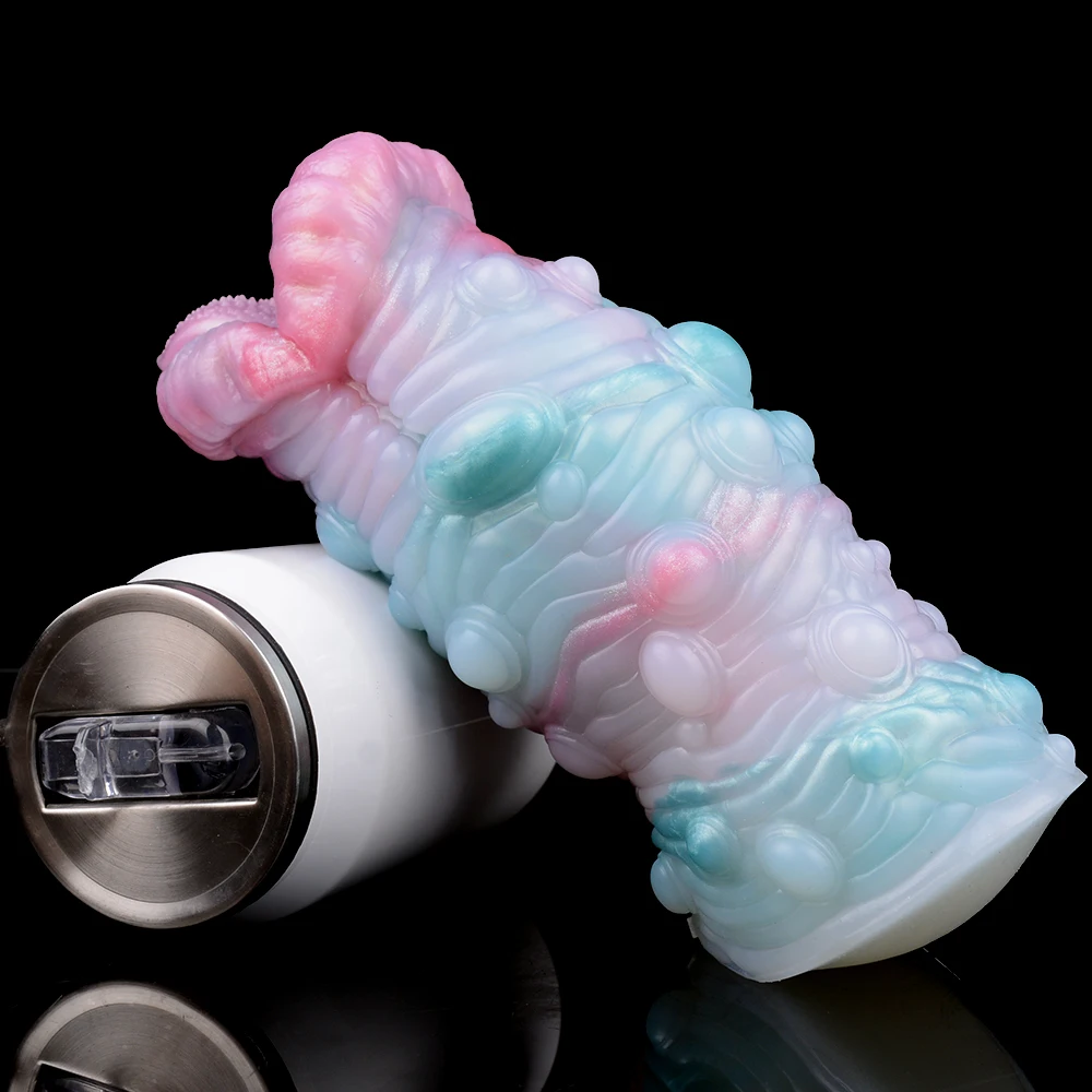 GEEBA الخيال دودة البحر العميق سيليكون ذكر الموزه الكبار الرجال الجنس لعب جيب كس الضارب واقعية المهبل Onahole الجنس متجر #3