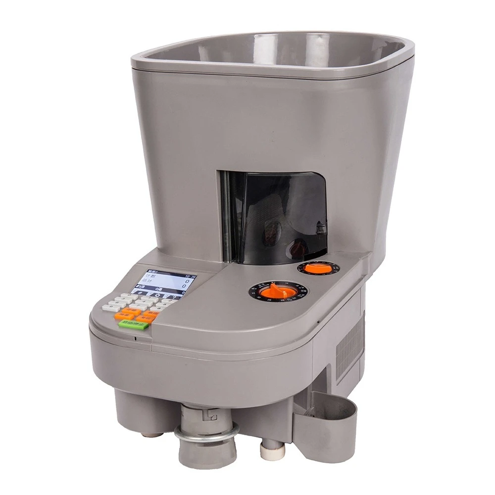 Dedicated to high-speed coin sorters that can count multinational coins